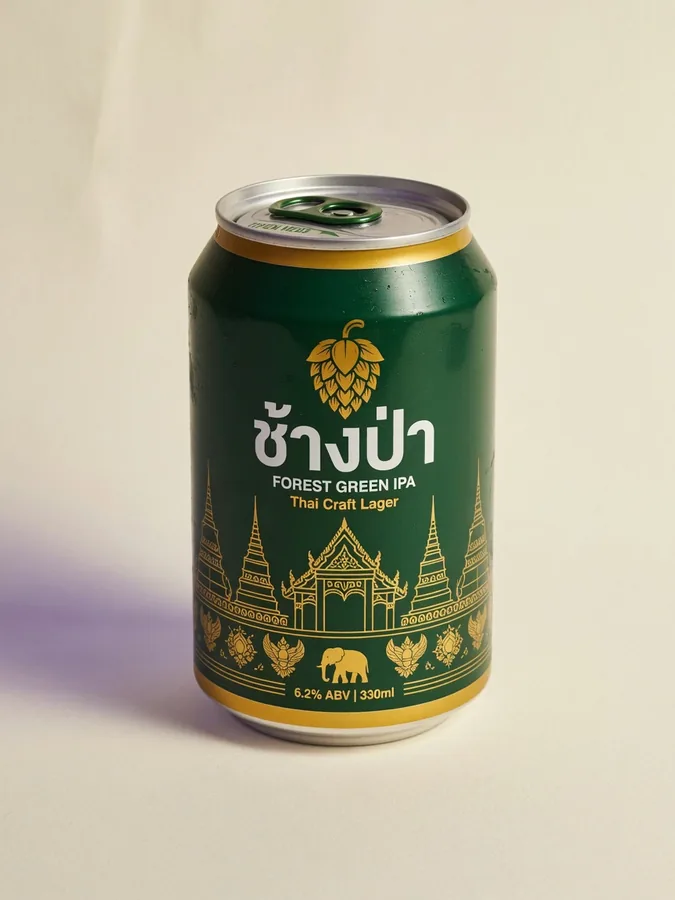 A standing Devanom craft can